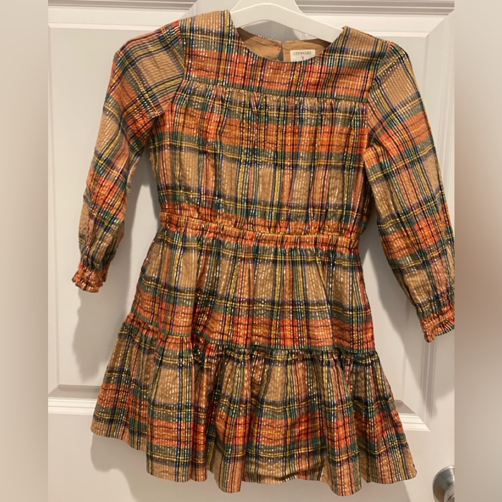 Crewcuts Fall/Holiday Dress Cute Girls Size 7 (Worn Once)